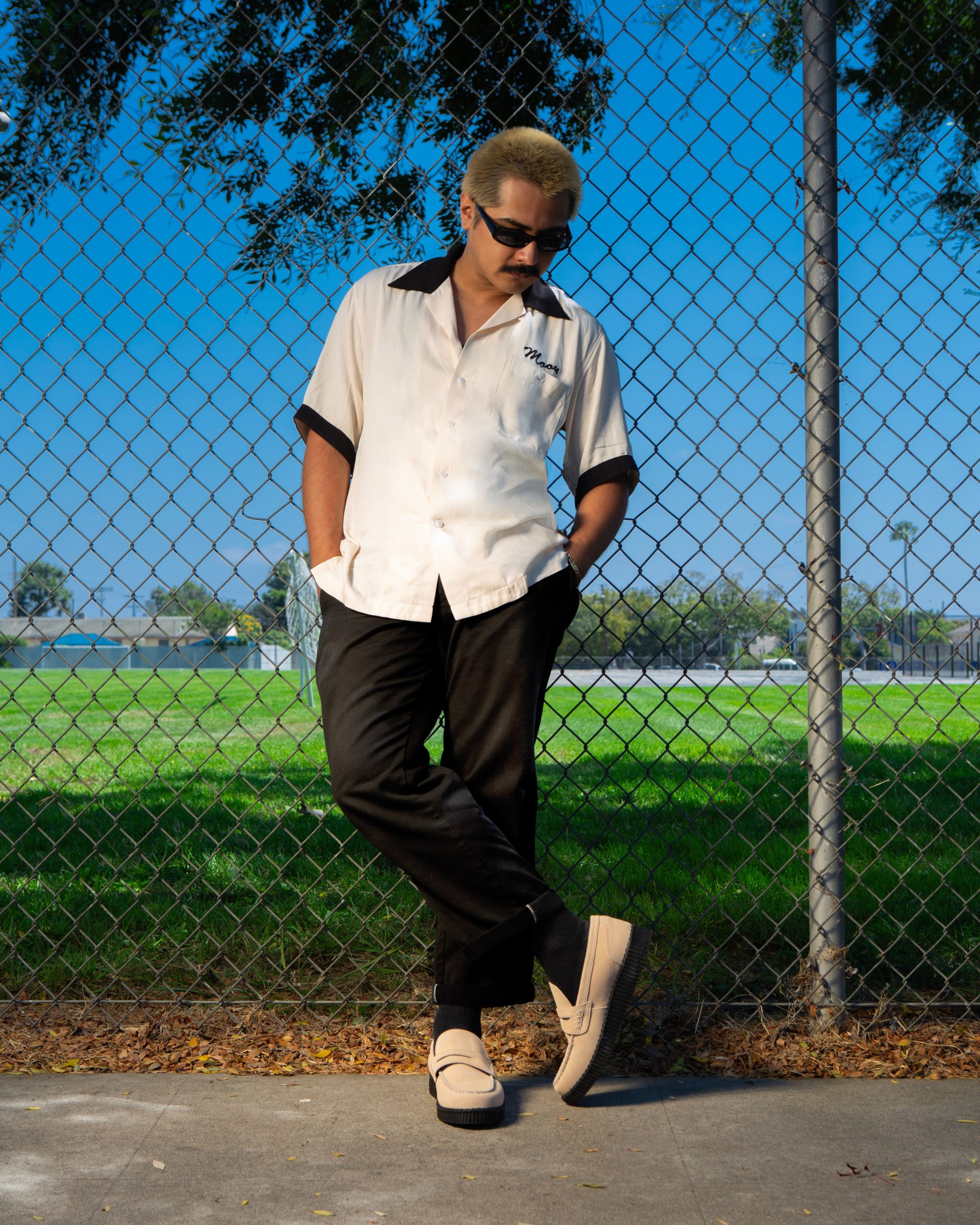 Tan Suede Penny Loafer Viva Low Creeper - Image 5