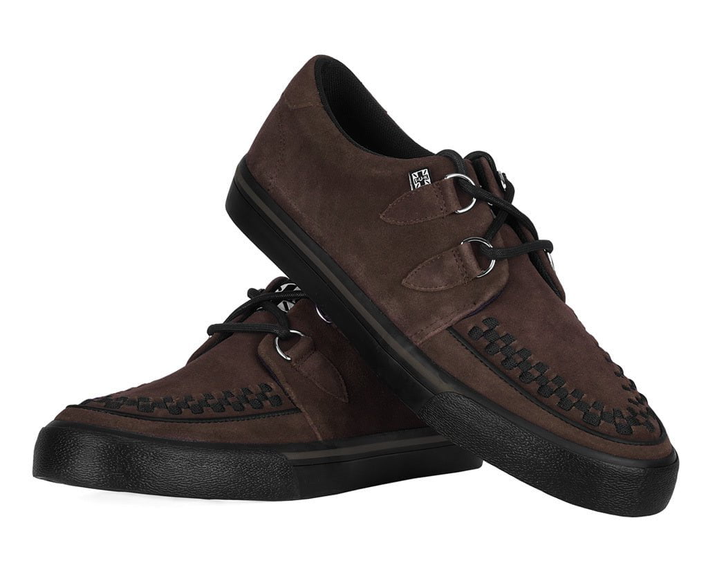 Brown Suede Creeper Sneaker - Image 4