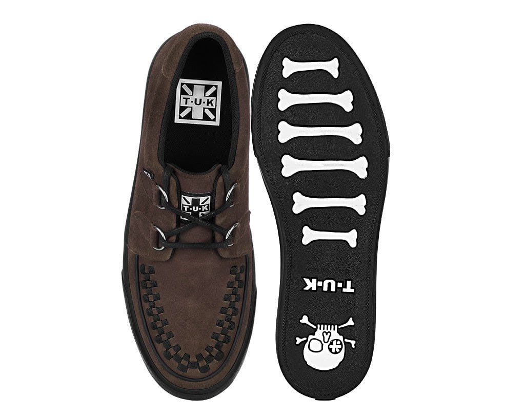 Brown Suede Creeper Sneaker - Image 7