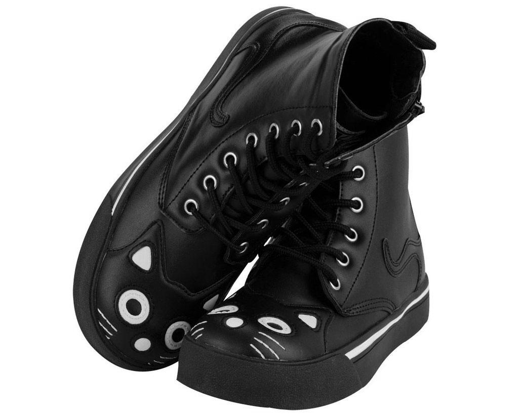 Black Kitty Sneaker Boot - Image 4