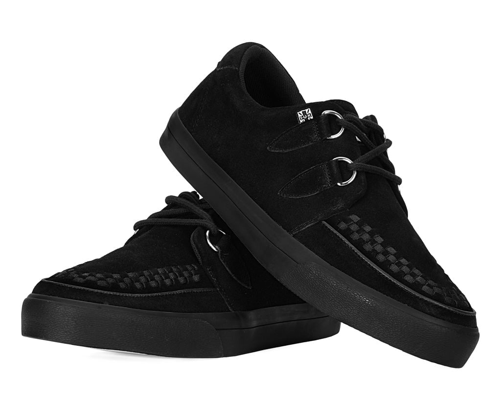 Black Suede D-Ring Sneaker - Image 3