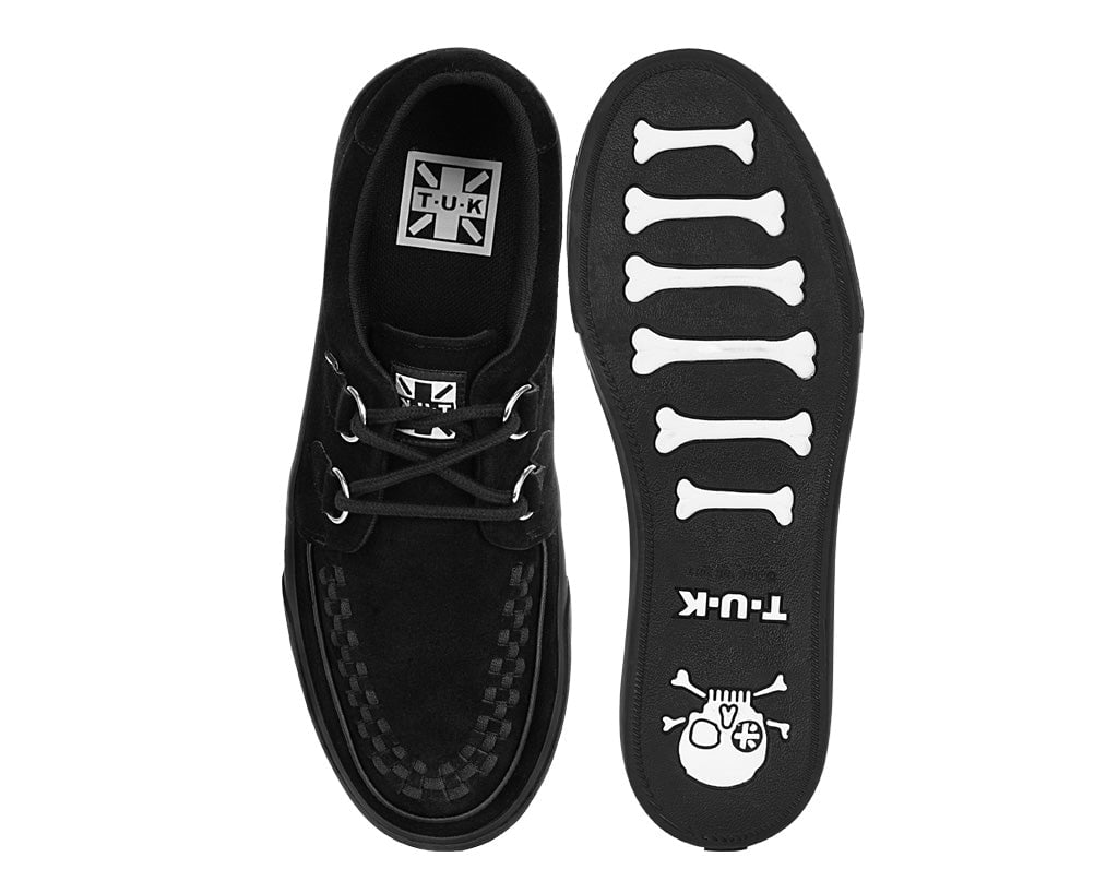 Black Suede D-Ring Sneaker - Image 5