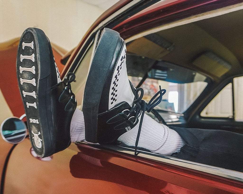 Black & White D-Ring Sneaker - Image 2