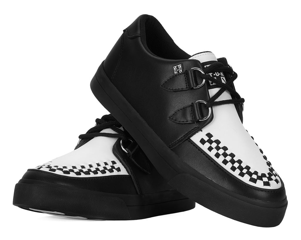 Black & White D-Ring Sneaker - Image 3