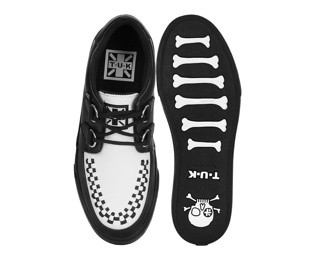 Black & White D-Ring Sneaker - Image 5