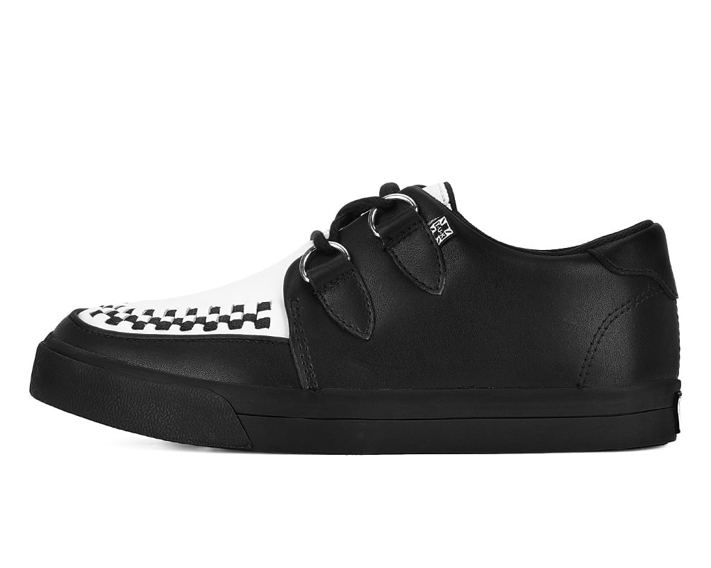 Black & White D-Ring Sneaker - Image 7