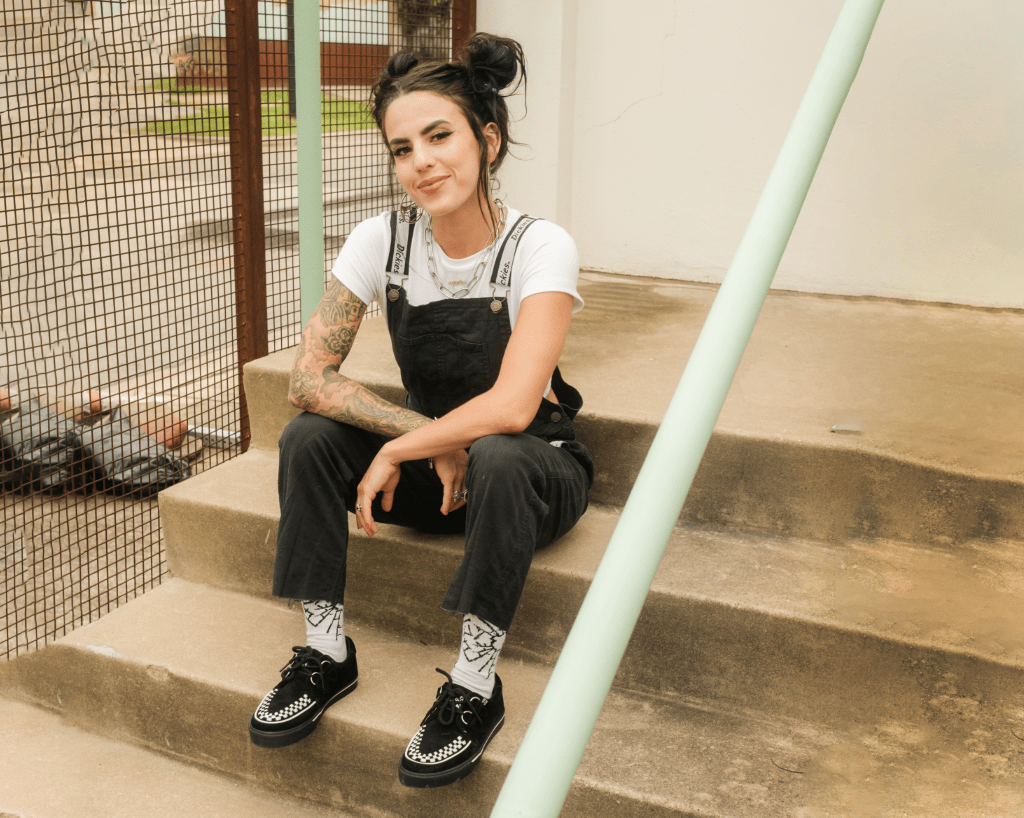 Black Suede White Interlace Sneaker - Image 4