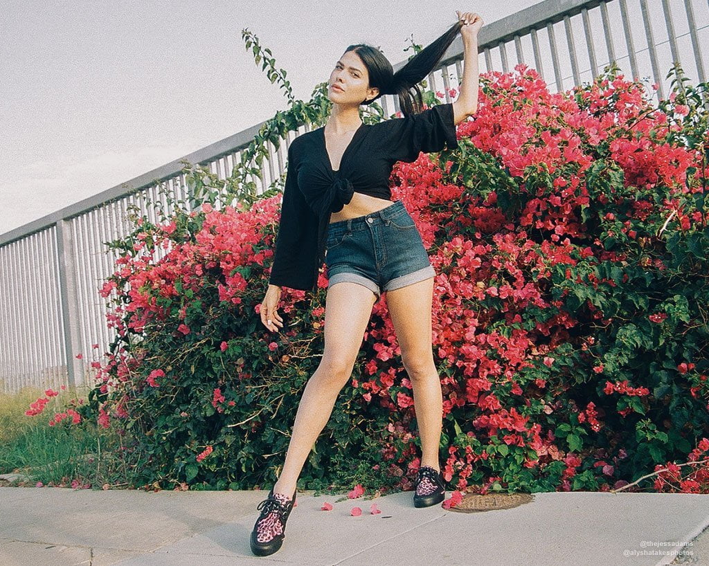 Black & Pink Leopard Sneaker - Image 6