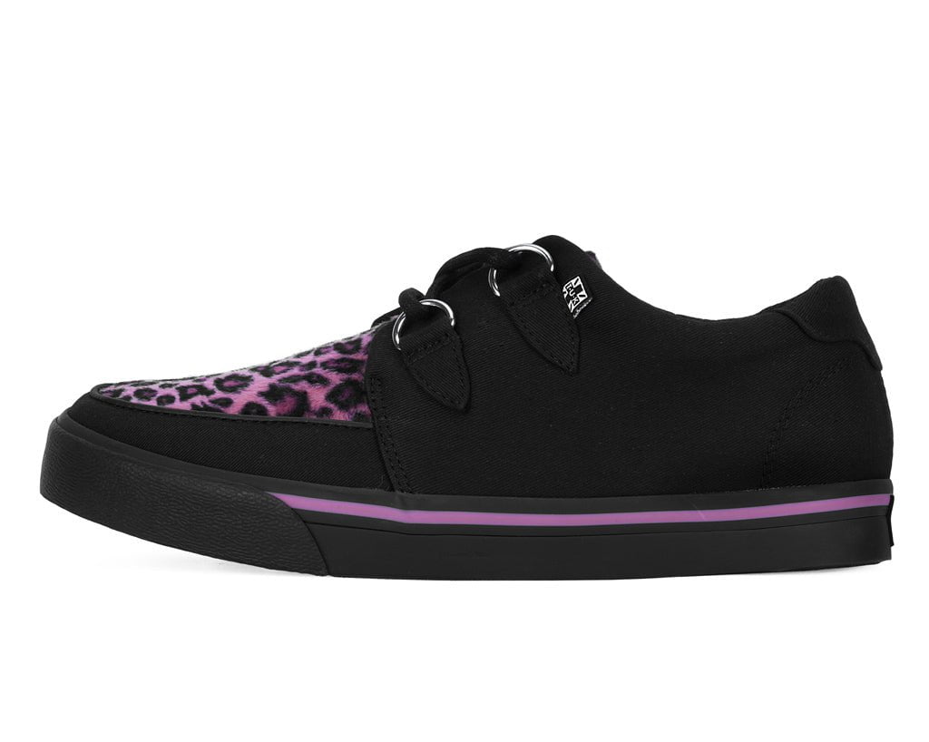 Black & Pink Leopard Sneaker - Image 7
