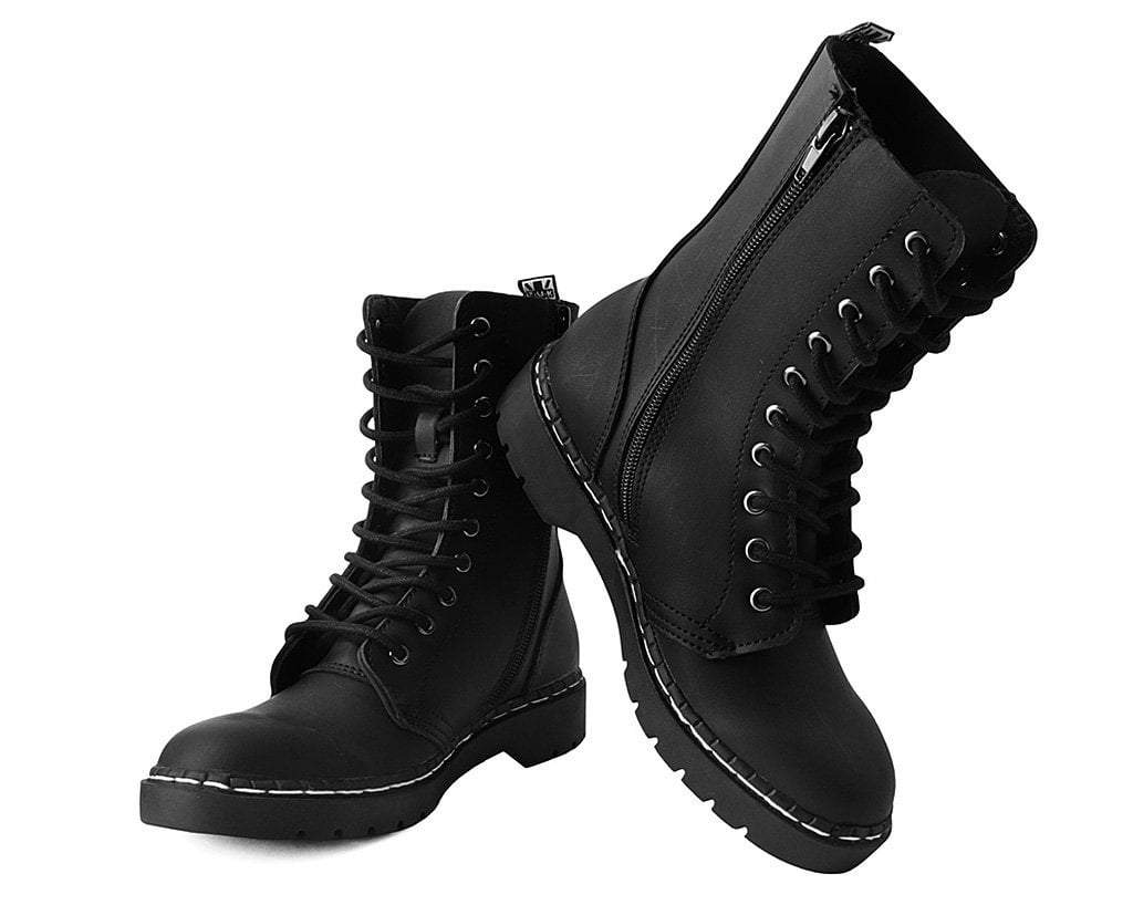 Black 10-Eye Gibson Boot - Image 3