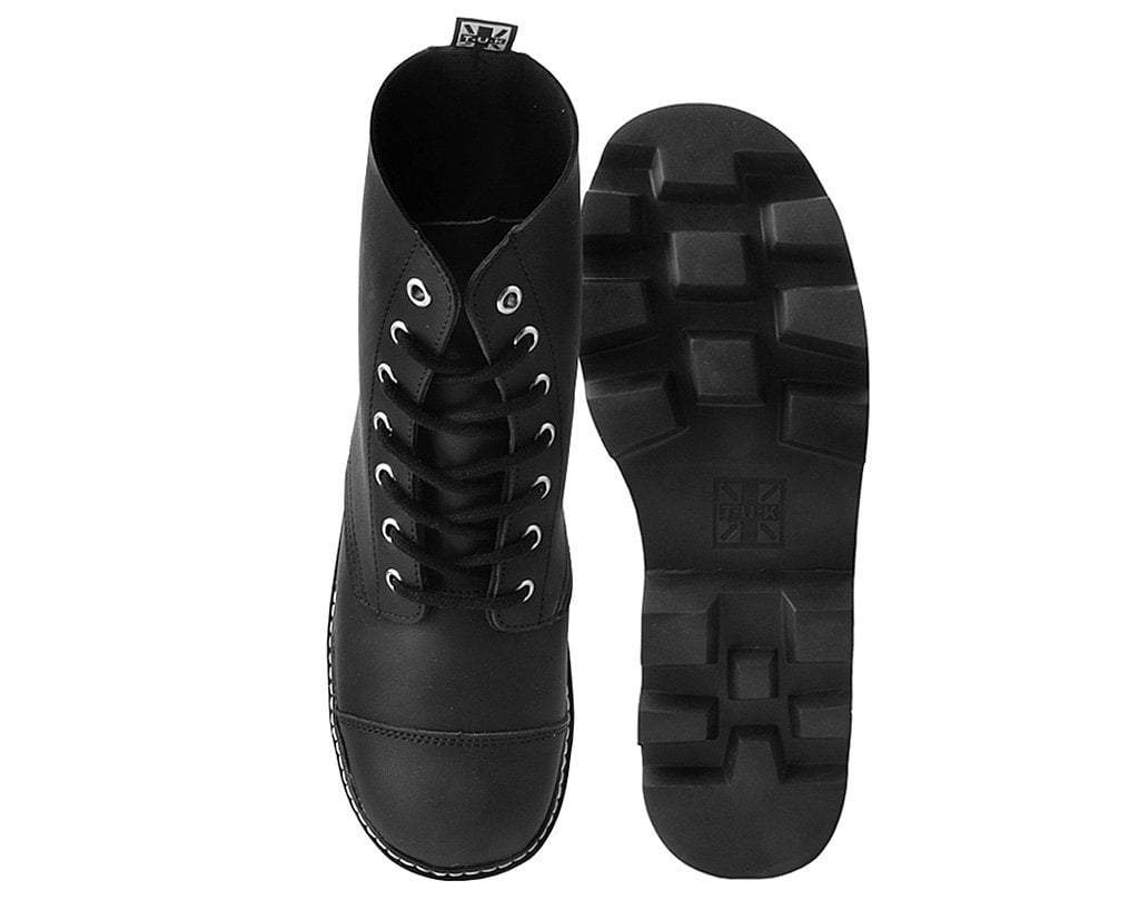 Black 7-Eye Dino Lug Sole Boot - Image 5