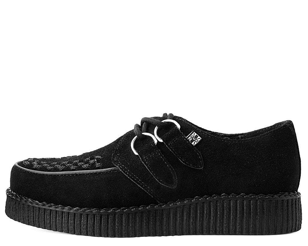 Black Suede Viva Low Creeper - Image 3