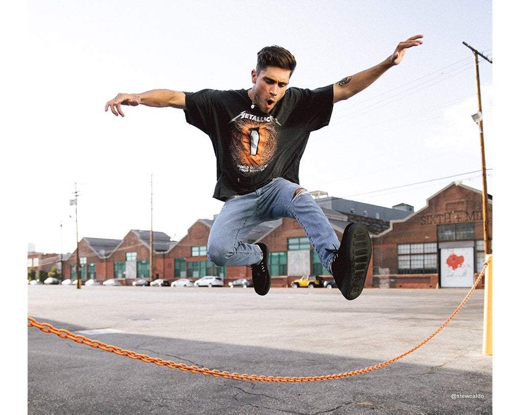 Black Suede Viva Low Creeper - Image 6