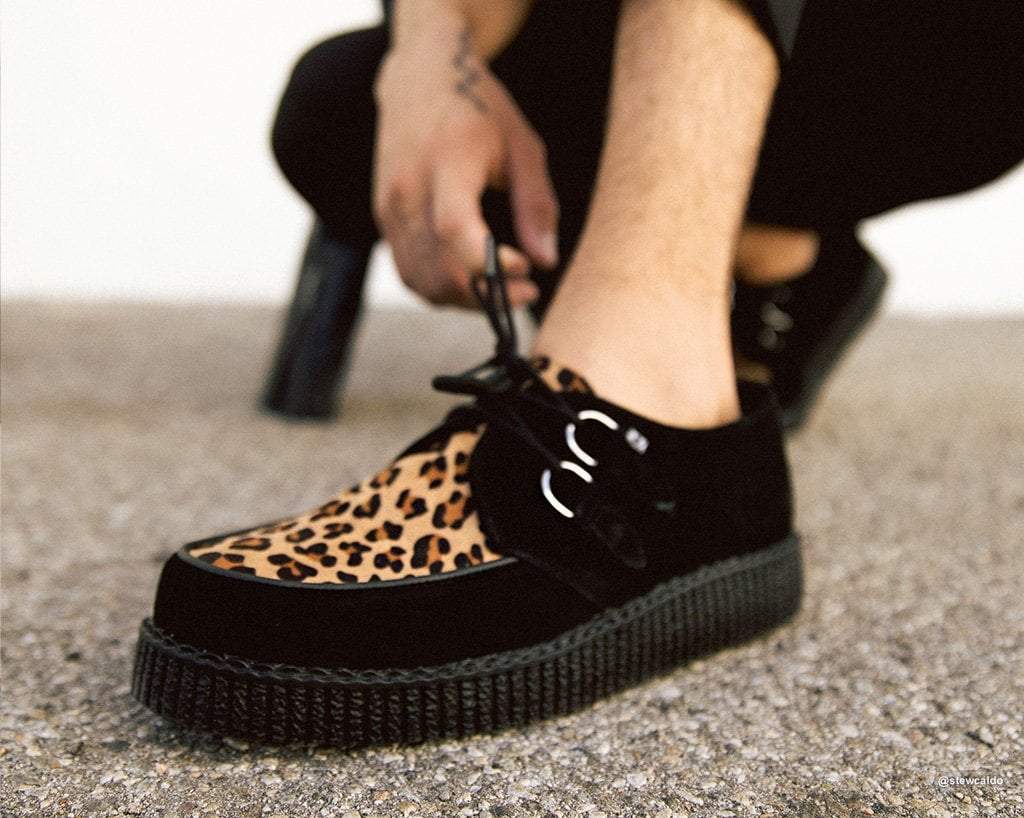 Black & Leopard Viva Low Creeper - Image 9