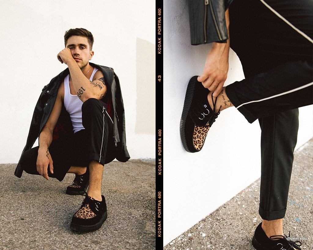 Black & Leopard Viva Low Creeper - Image 10