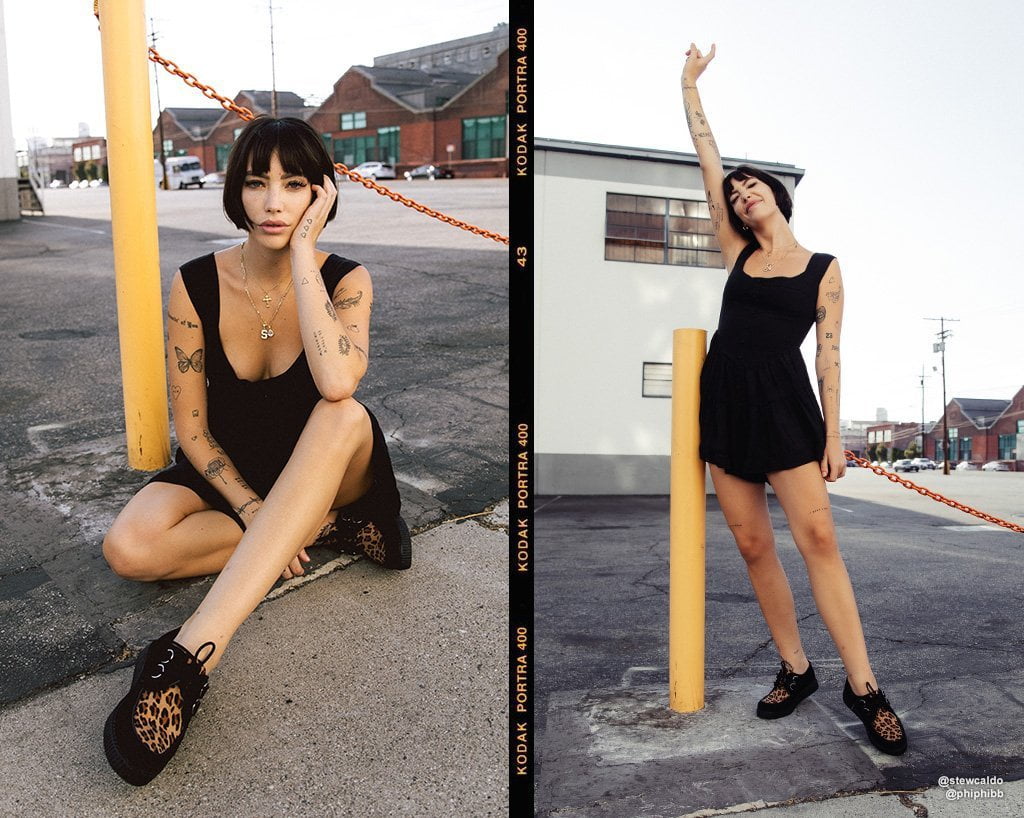 Black & Leopard Viva Low Creeper - Image 11