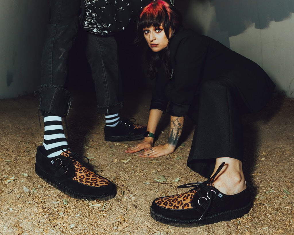 Black & Leopard Viva Low Creeper - Image 7