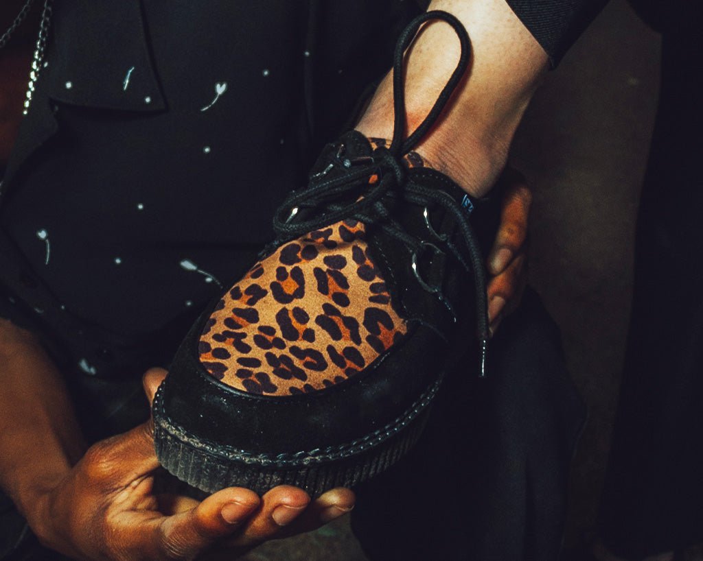 Black & Leopard Viva Low Creeper - Image 2