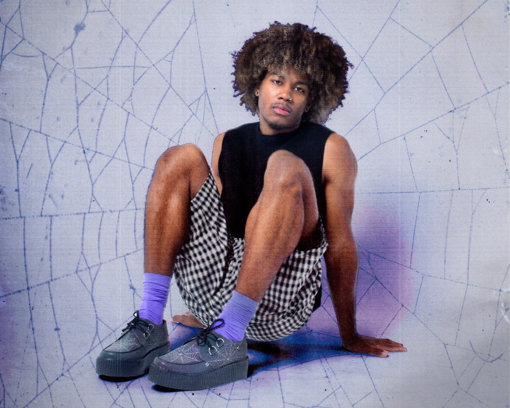 Midnight Chameleon Spiderweb Glow Viva Mondo Creeper - Image 7