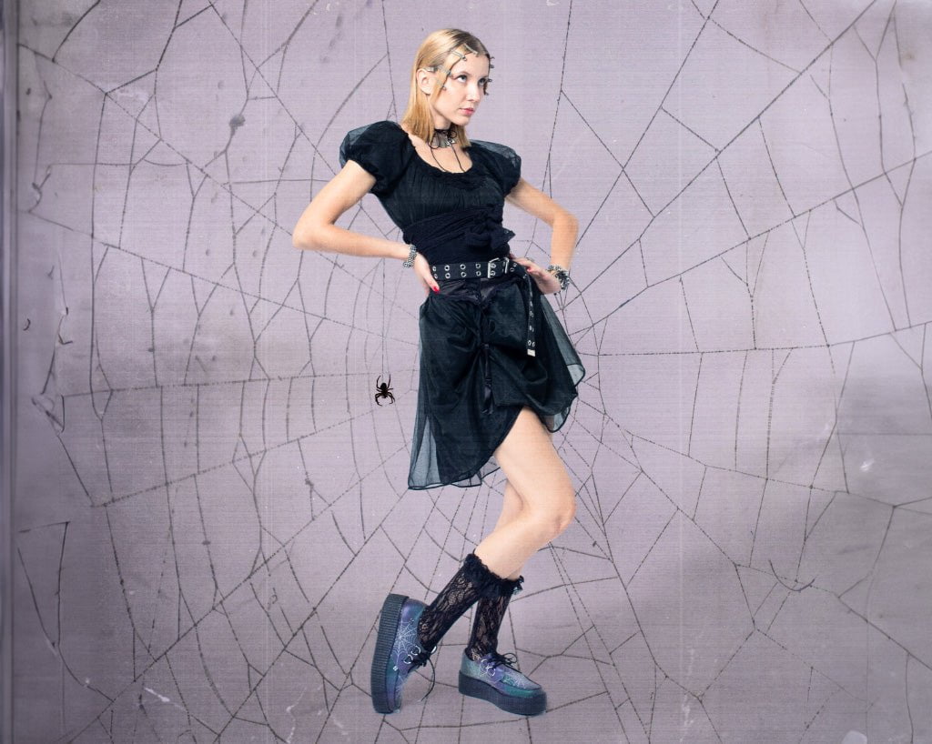 Midnight Chameleon Spiderweb Glow Viva Mondo Creeper - Image 6