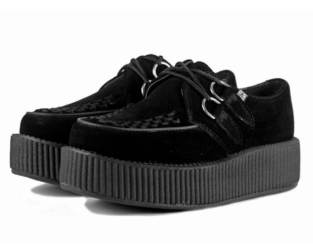 Black Suede Viva Mondo Creepers - Image 3
