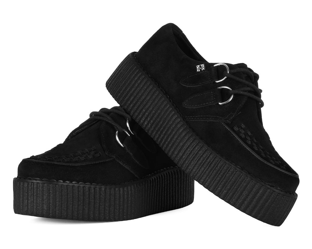 Black Suede Viva Mondo Creepers - Image 7