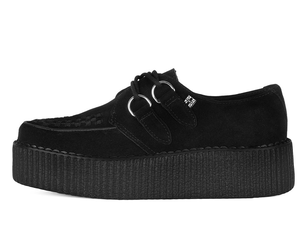 Black Suede Viva Mondo Creepers - Image 8