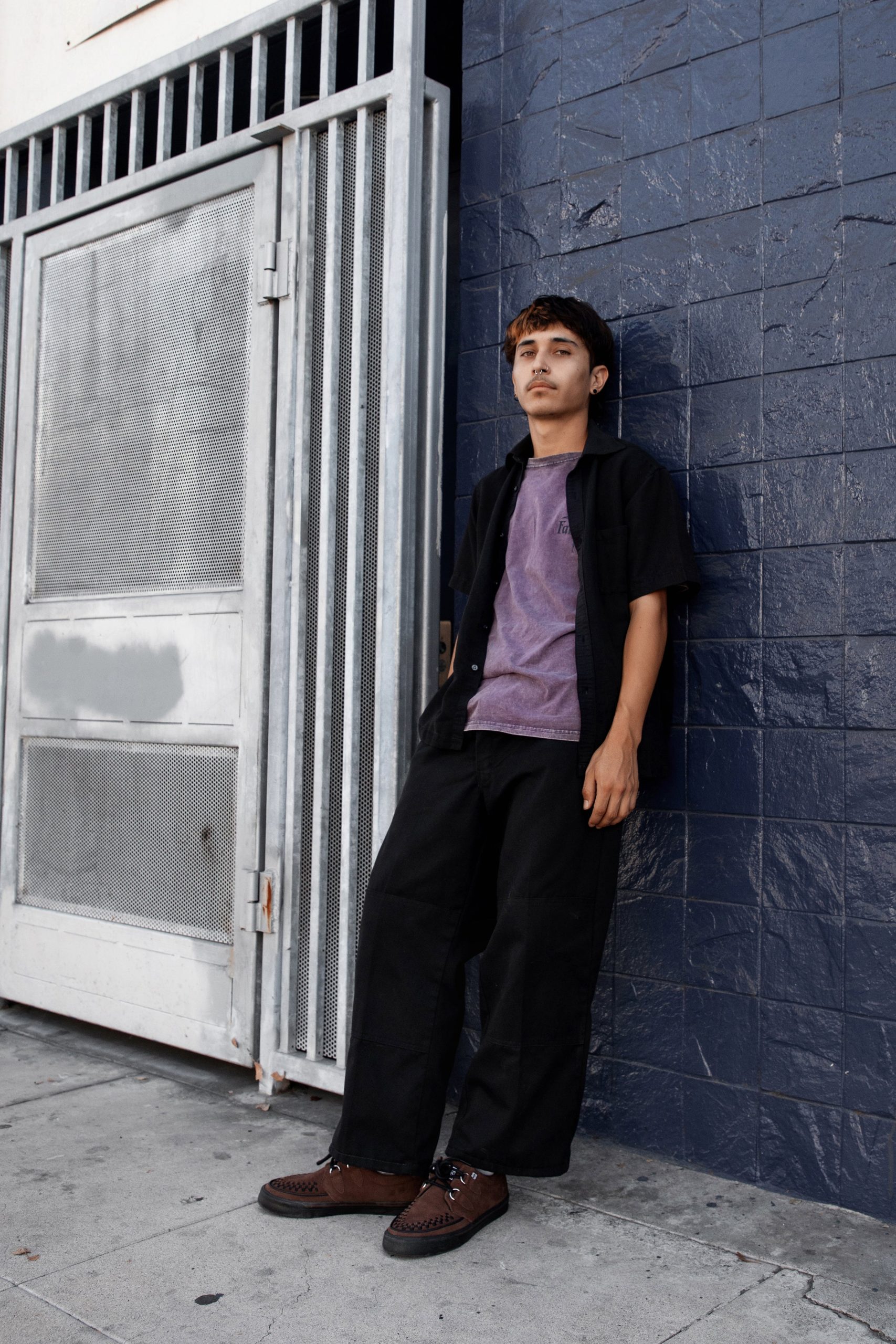 Brown Suede Creeper Sneaker - Image 3